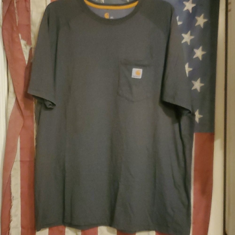 Carhartt Mens T-shirt Pocket Basic Heavyweight tee